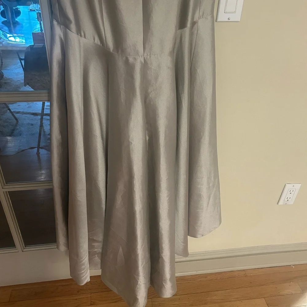 Christian Siriano 100% Silk Black Tie Evening Gown nwt - Picture 5 of 11